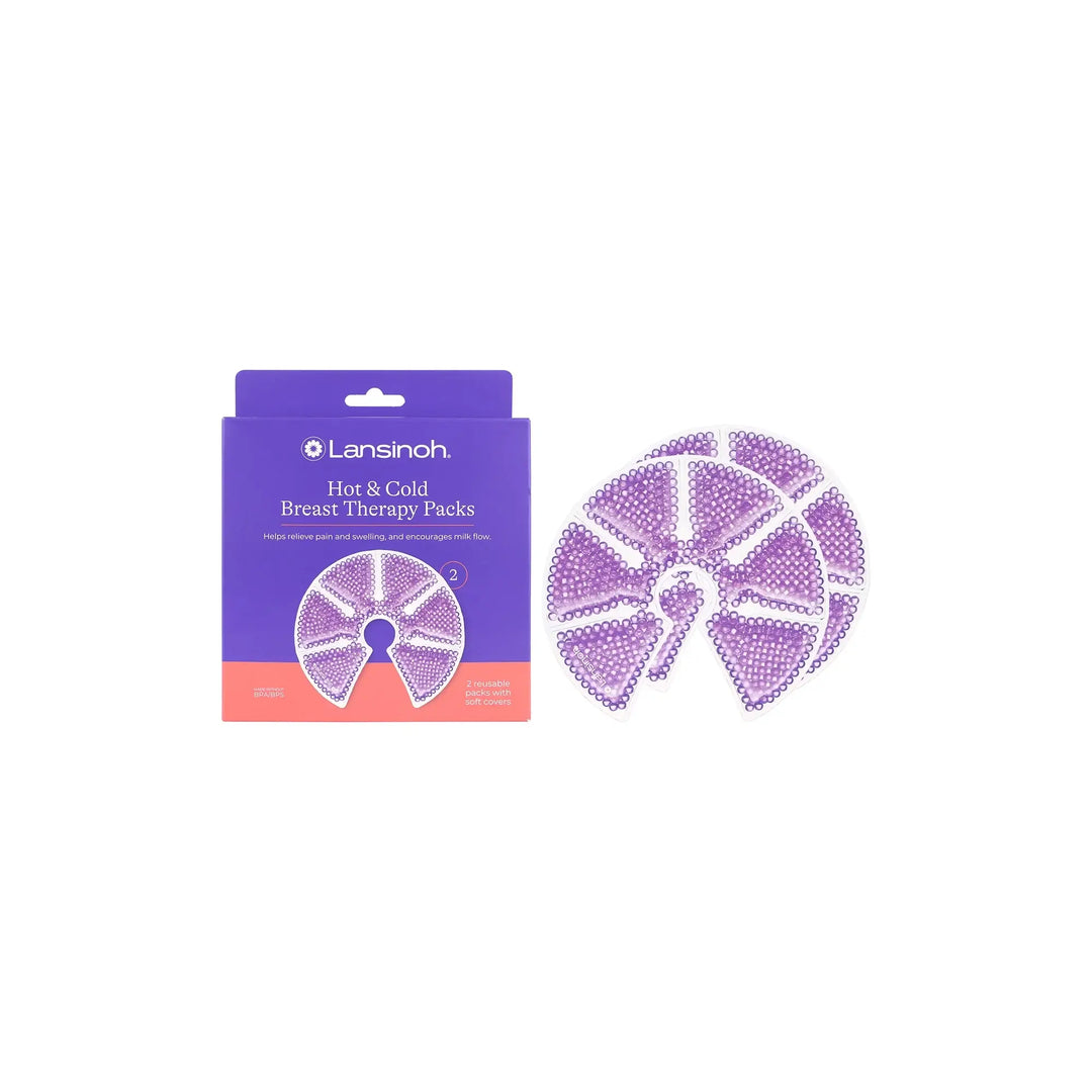 41616-Lansinoh Hot &amp; Cold 3 in 1 Breast Therapy 2Pcs +1