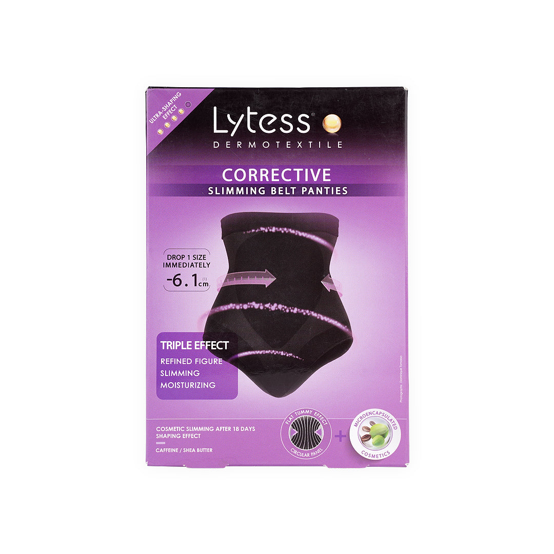 LYTESS CORRECTIVE BELT PANTIES FLESH - S/M