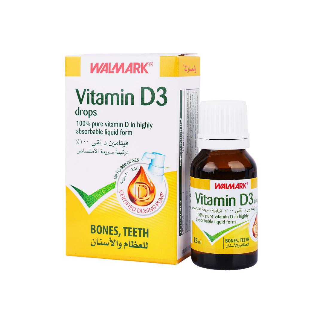 41677-Walmark Vit D3 Drops 15ml +3