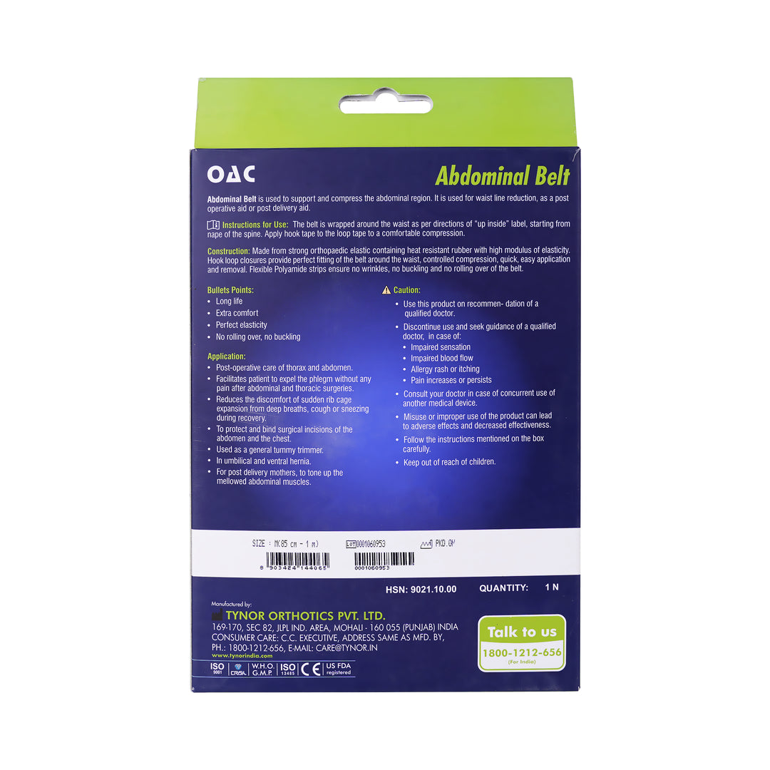 41703-Tynor Abdominal Belt OAC-L03 M +1