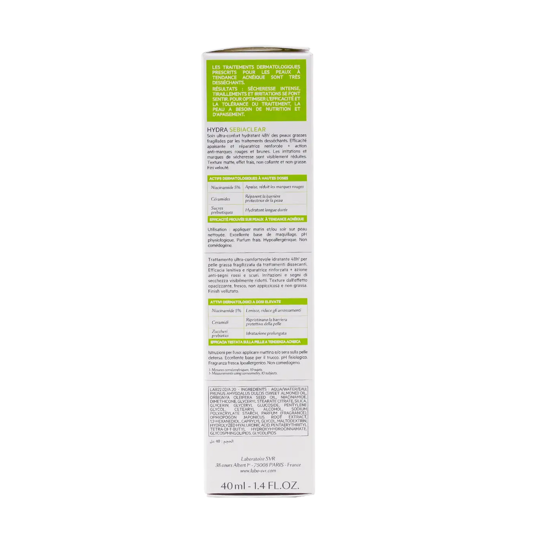 41734-SVR Sebiaclear Hydra Cream 40Ml +1