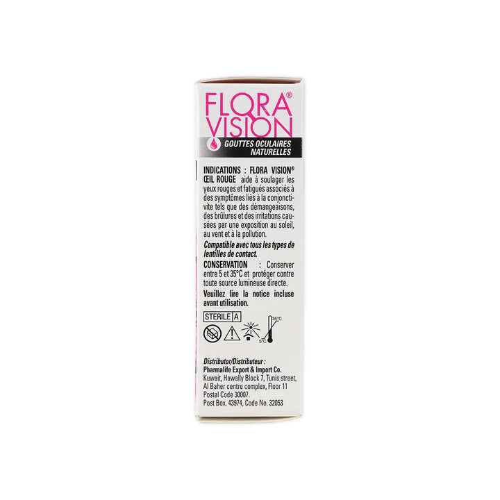 41735-Flora Vision Red Eye Drops 15Ml +3