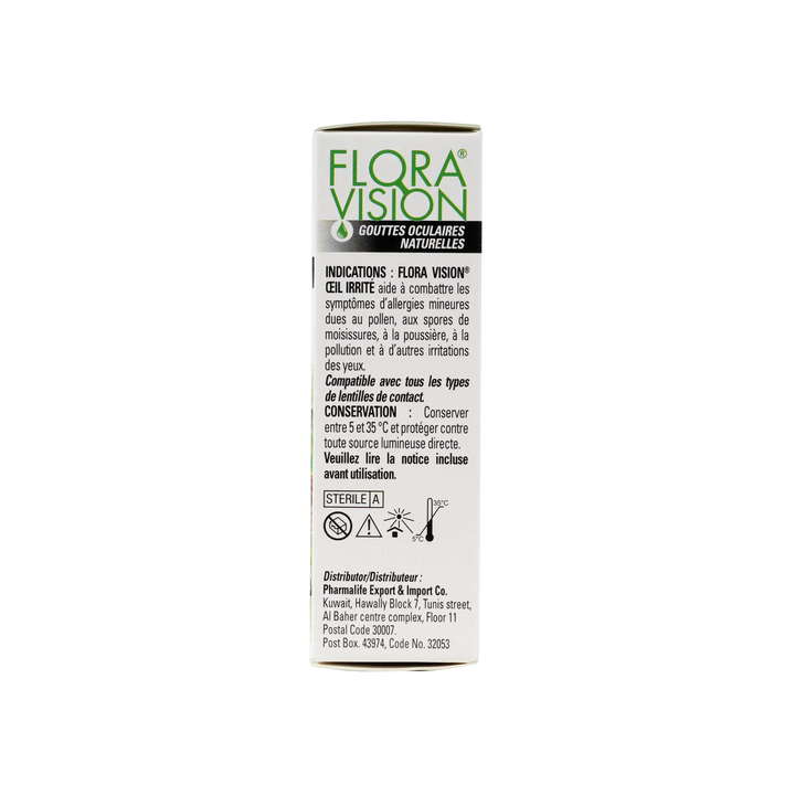 41736-Flora Vision Irritated Eye Drops 15Ml +4