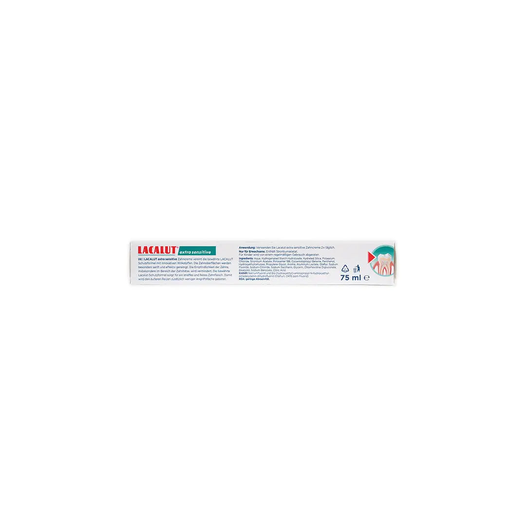 41751-Lacalut Extra Sensitive Toothpaste 75ml +1