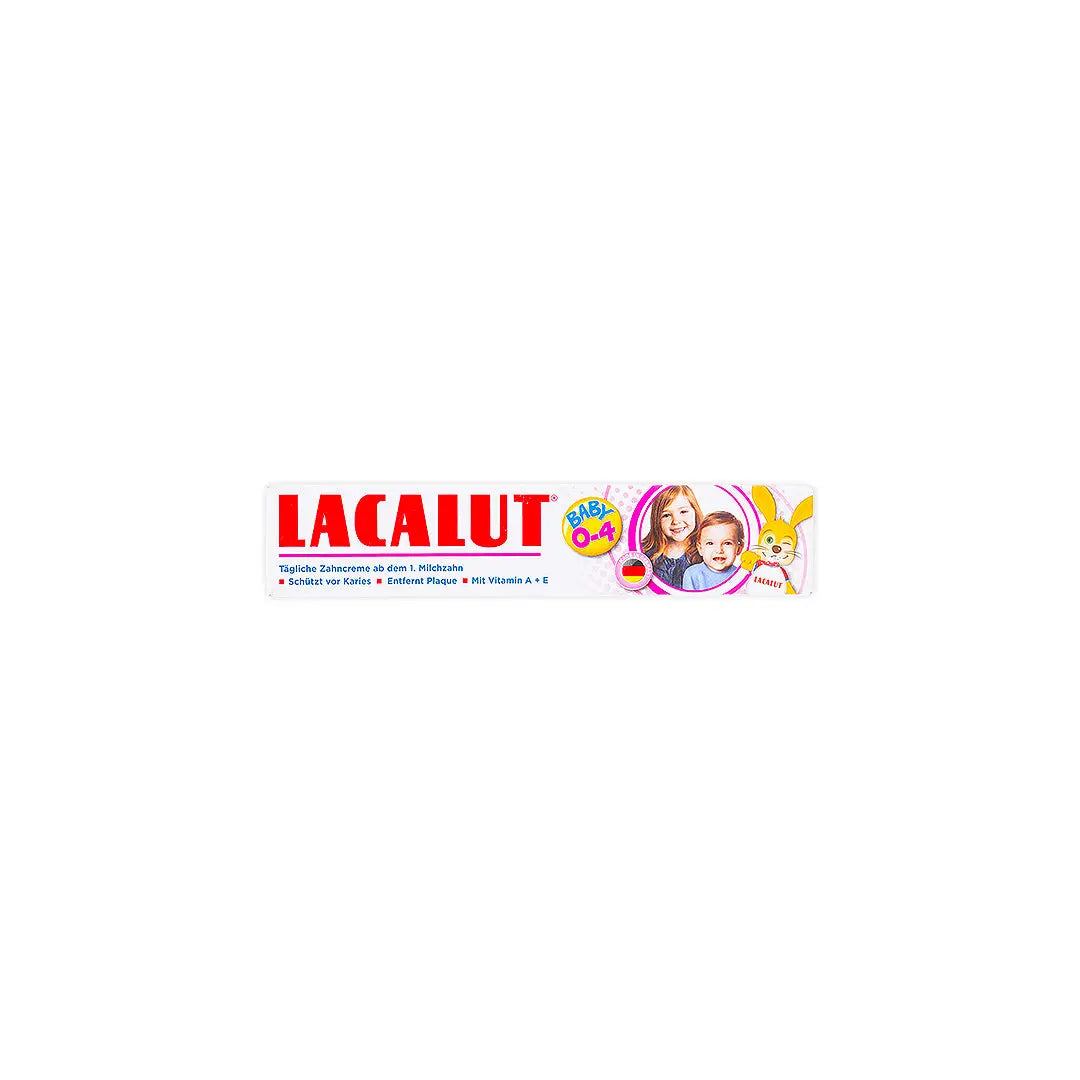 41753-Lacalut Kids Toothpaste Baby-4yrs 50ml +3
