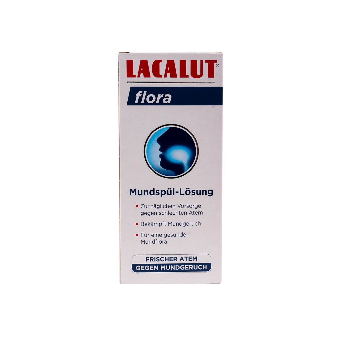 41754-Lacalut Flora Mouthwash 300ml +3