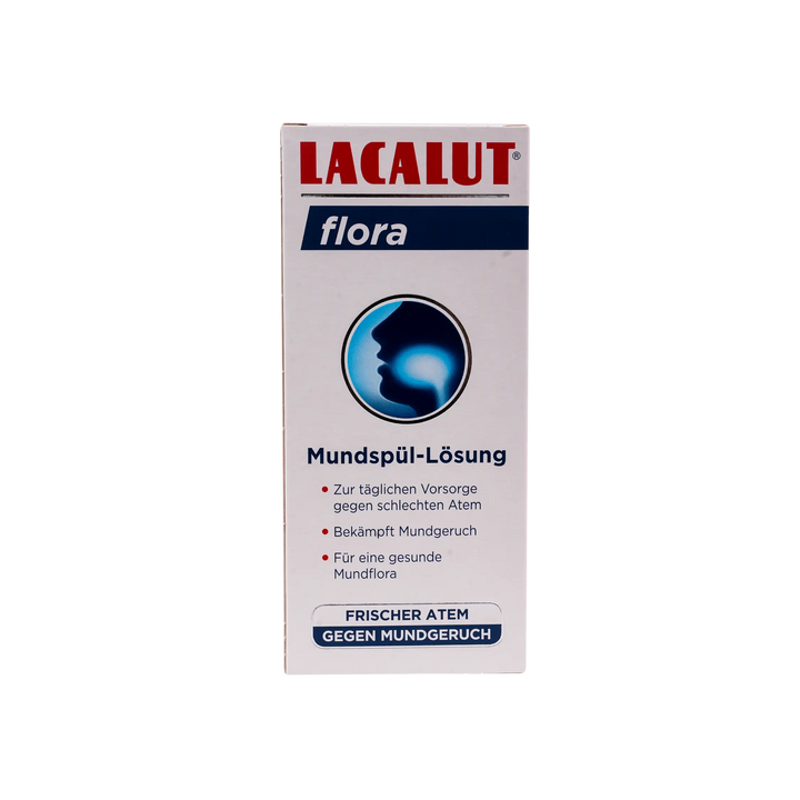 41754-Lacalut Flora Mouthwash 300ml +3