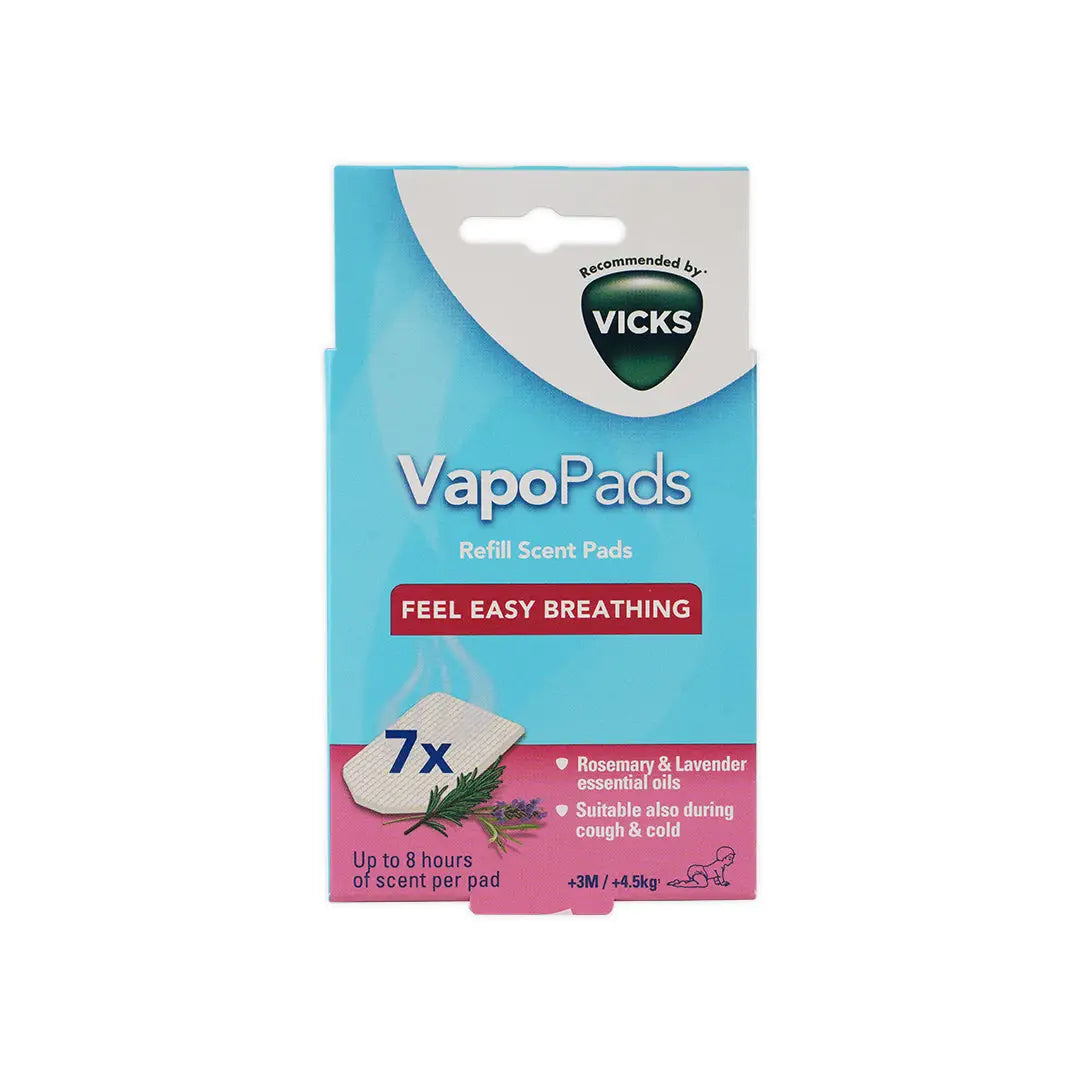41763-Vicks Pediatric Vapopads RM &amp; Lavender Scent 7 pads