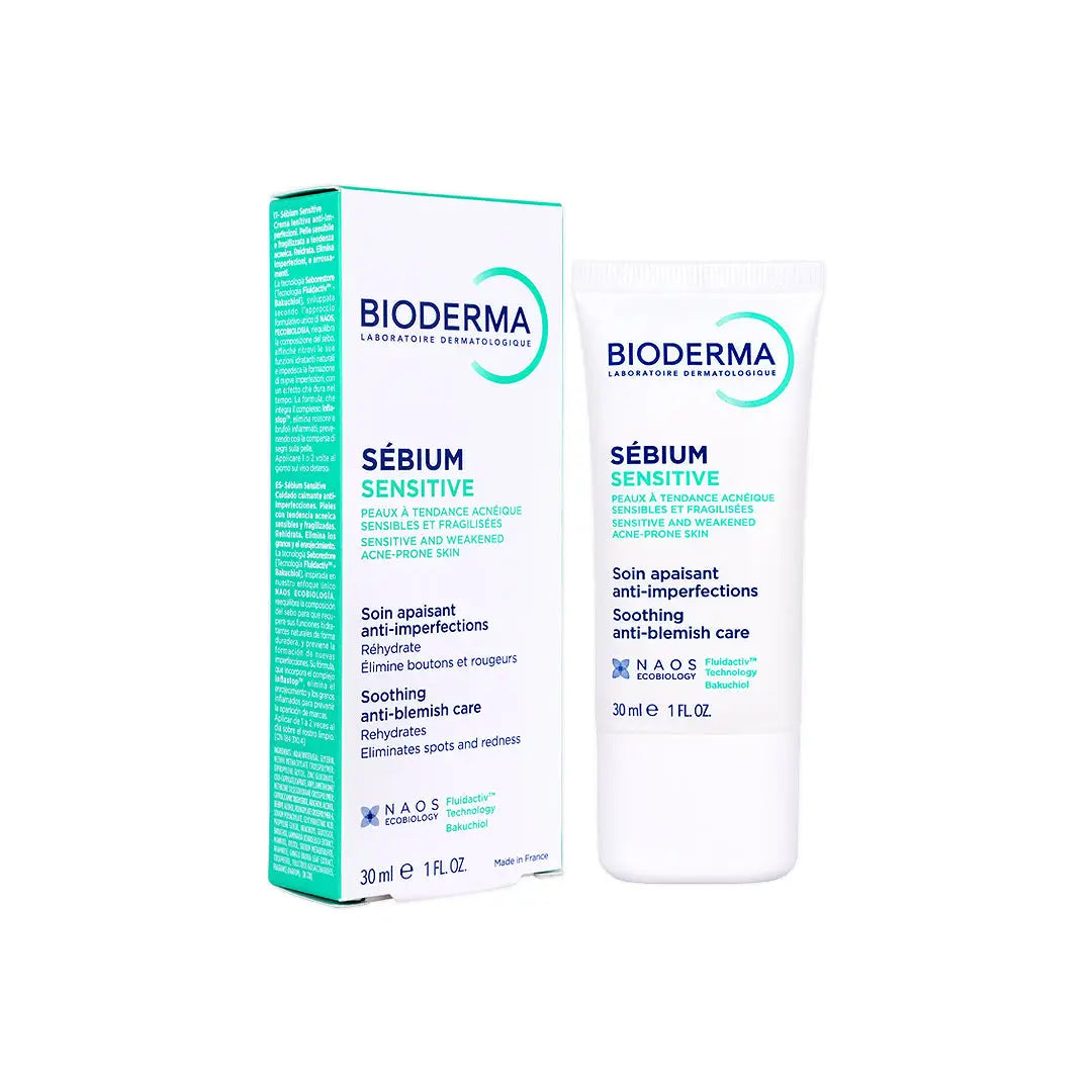 41822-Bioderma Sebium Sensitive Acne Treatment 30Ml +8