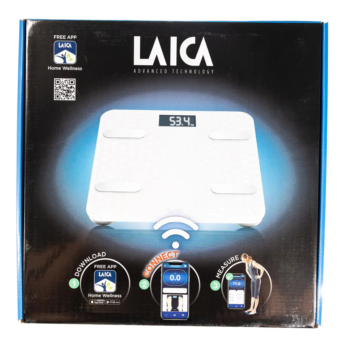 47756-Laica Smart Electronic Body Composition Scale-PS7011