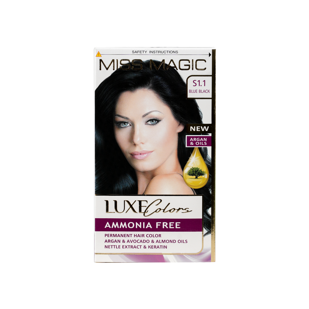 Luxe Hair Color Miss Magic No.1.1 - Blue Black