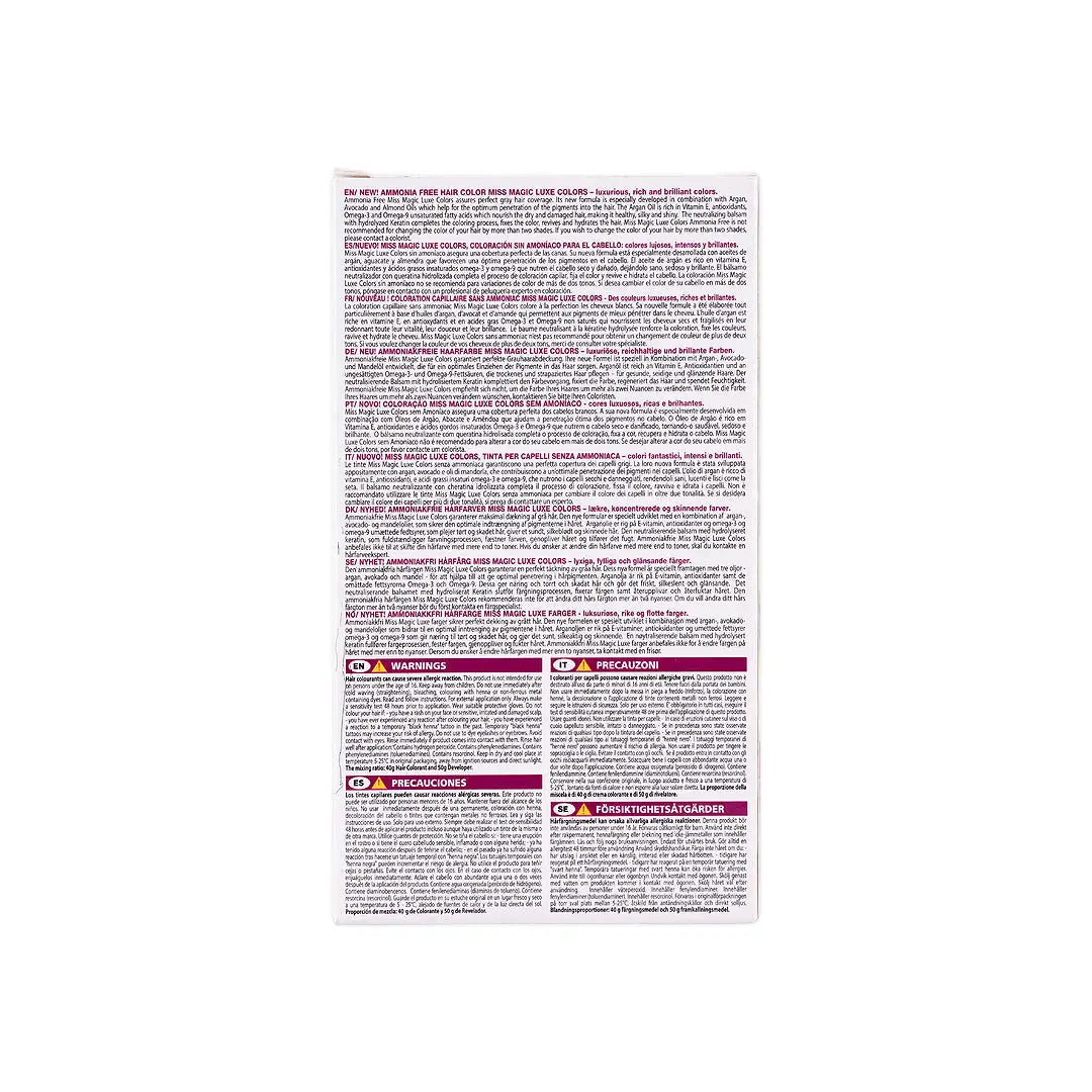 Miss Magic Luxe Hair Color No.1.1 - Blue Black +5