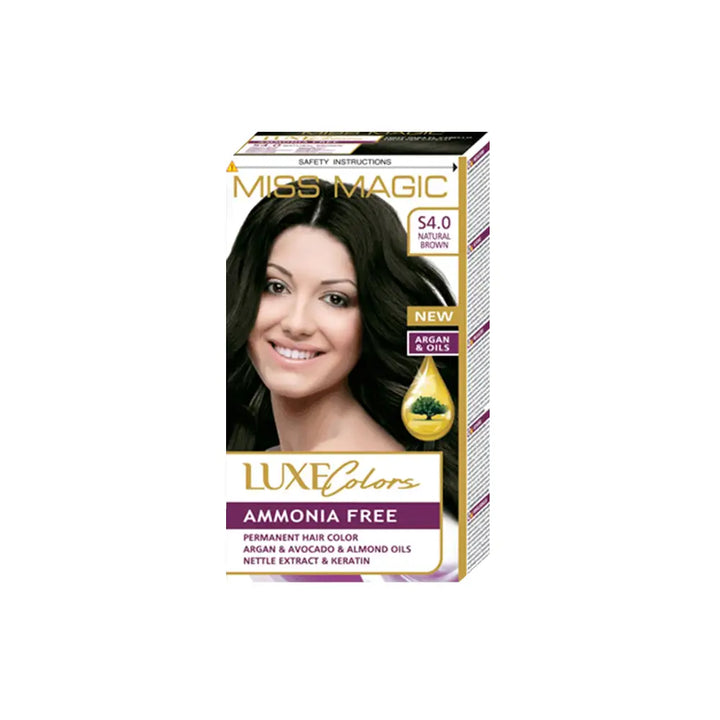 41892-Miss Magic Luxe Hair Color No.4.0 - Natural Brown