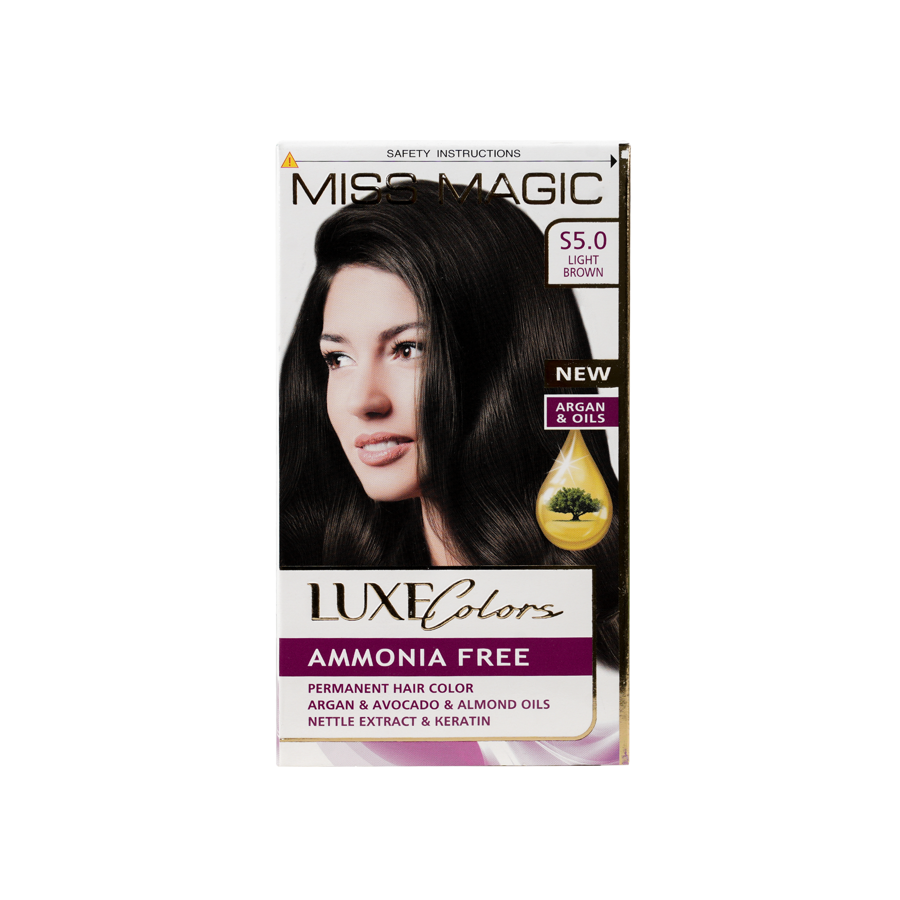 Luxe Hair Color Miss Magic No.5.0 - Light Brown