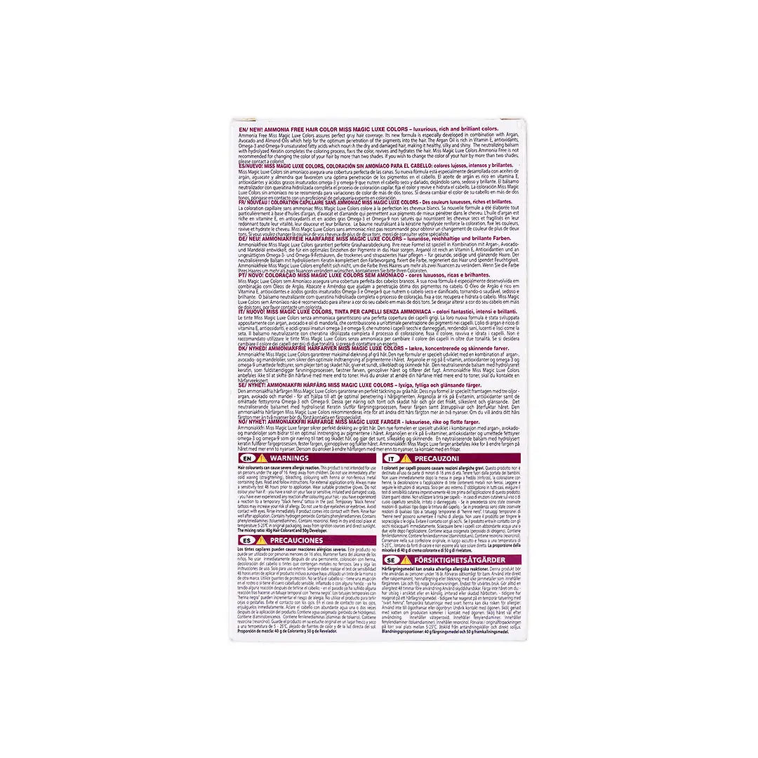 Miss Magic Luxe Hair Color No.5.0 - Light Brown +4