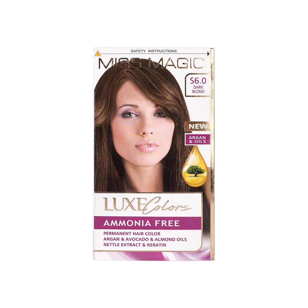 Miss Magic Luxe Hair Color No.6.0 - Dark Blond +2