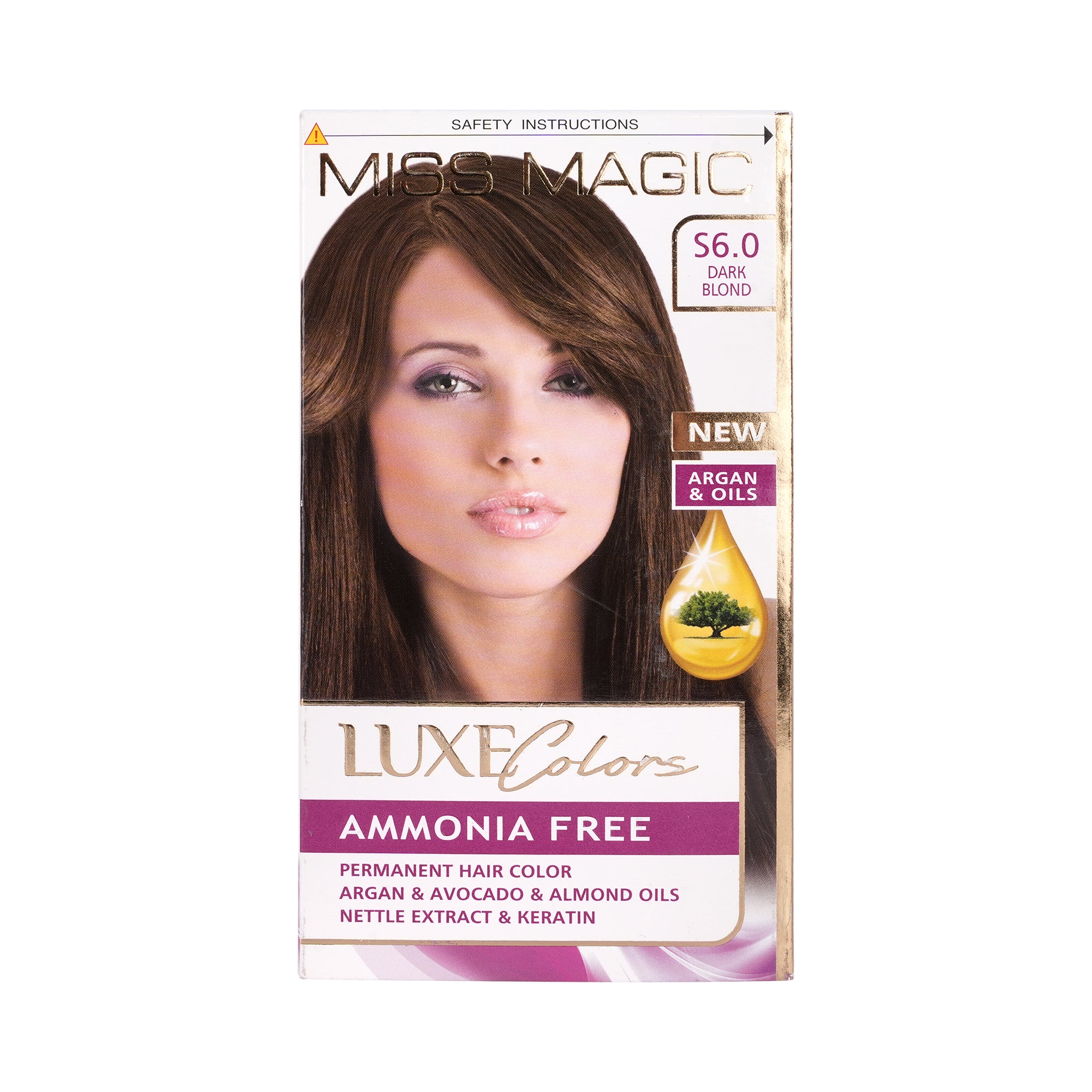 41894-Miss Magic Luxe Hair Color No.6.0 - Dark Blond +1