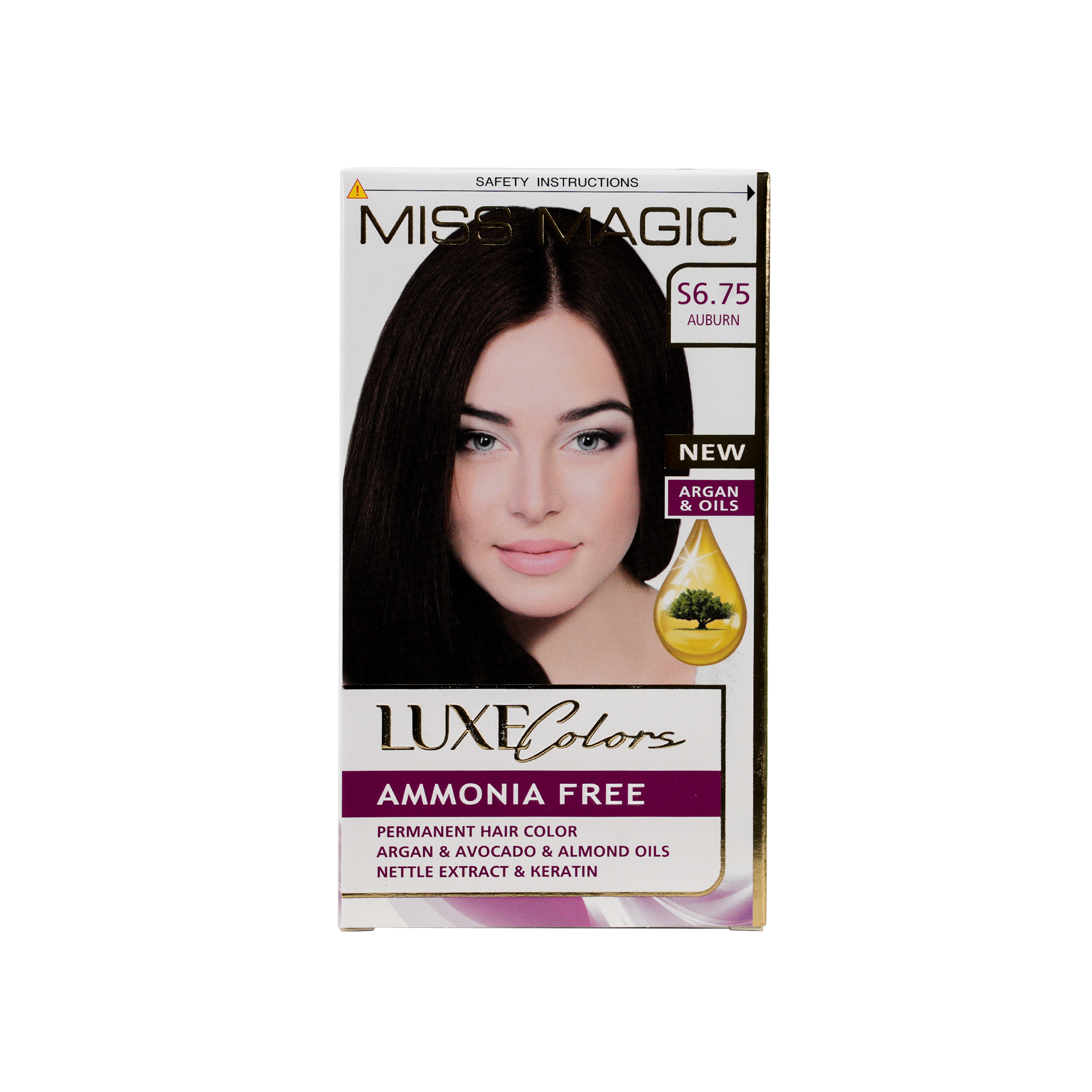 Luxe Hair Color Miss Magic No.6.75 - Auburn