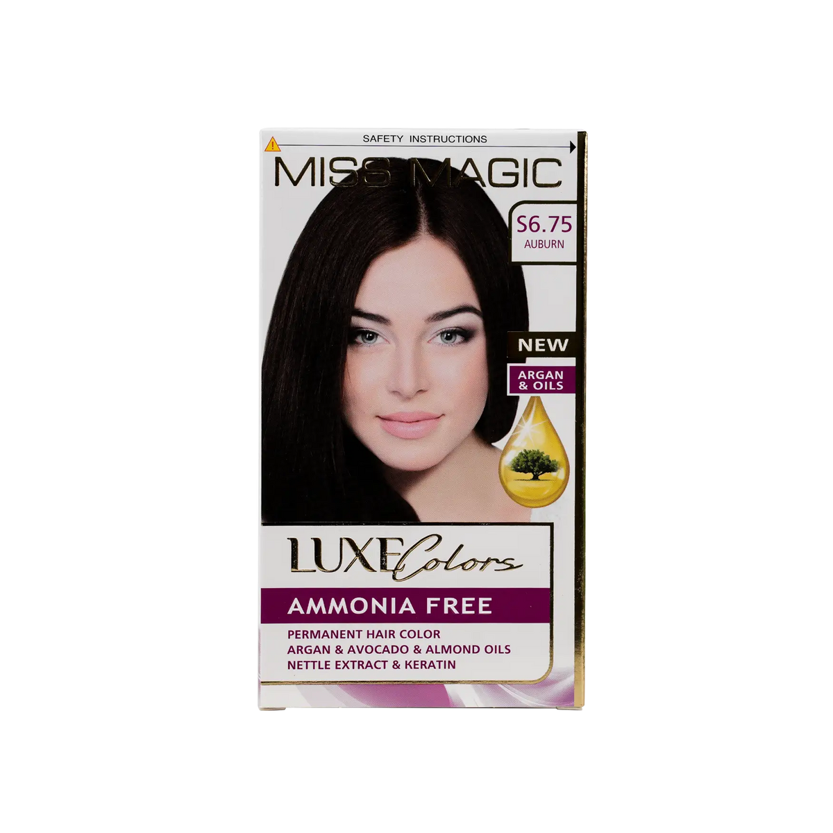 41899-Miss Magic Luxe Hair Color No.6.75 - Auburn
