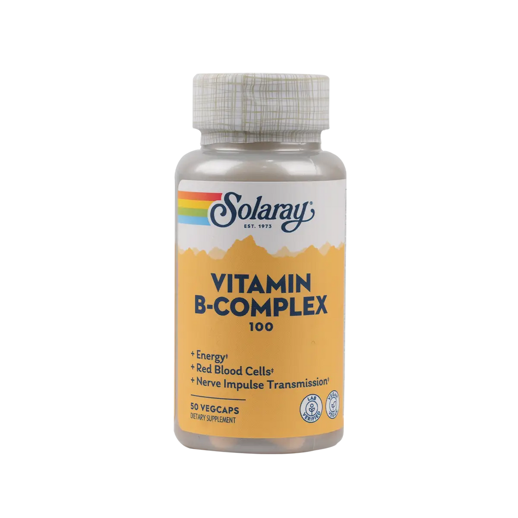 Solaray Vitamin B-Complex 100Mg 50 Vegcaps