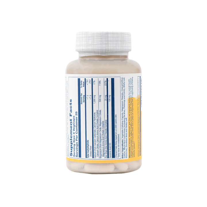 42124-Solaray Cal-Mag-Zinc 100 Vegcaps +1