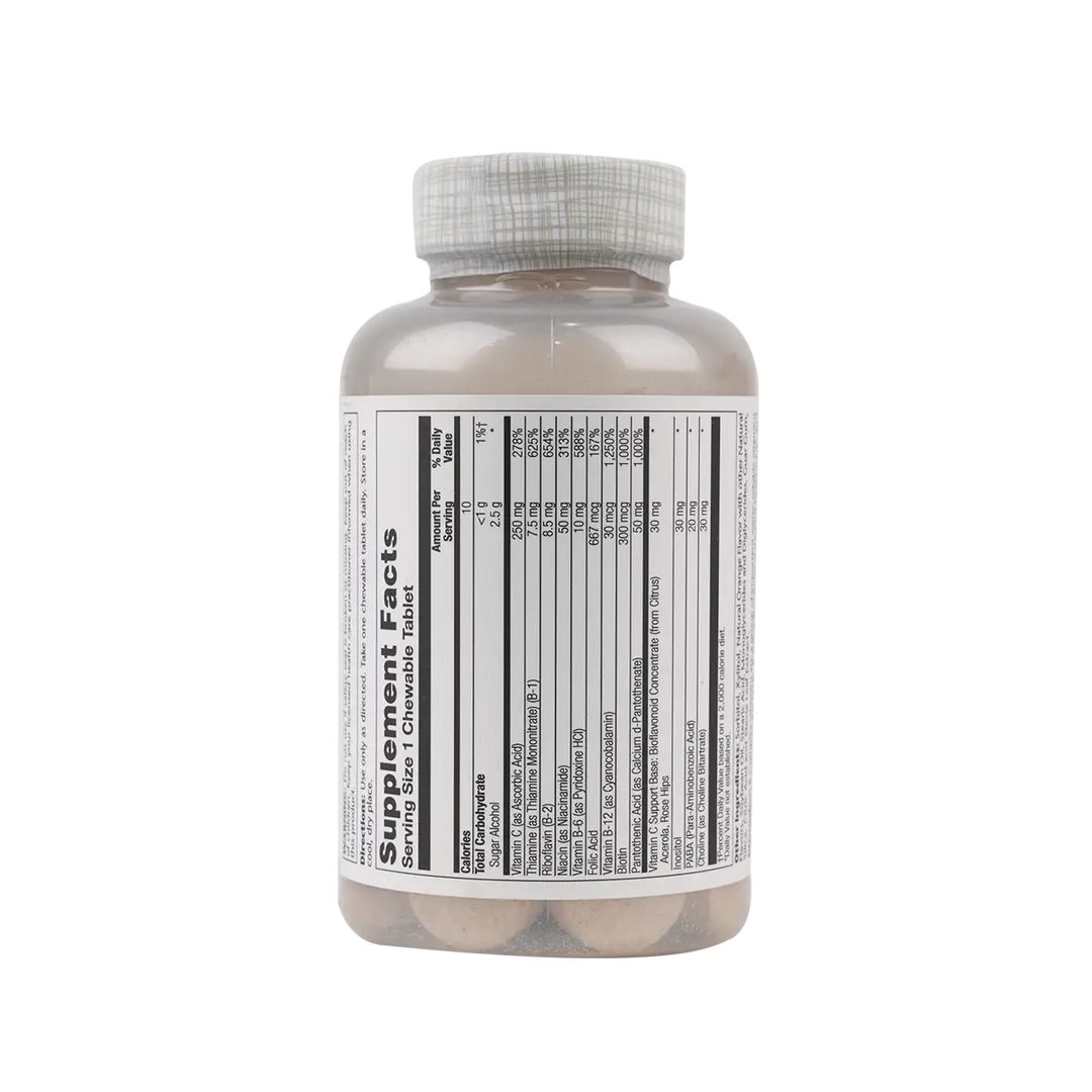 42128-Solaray B-Complex 250Mg 50 Chewables +1