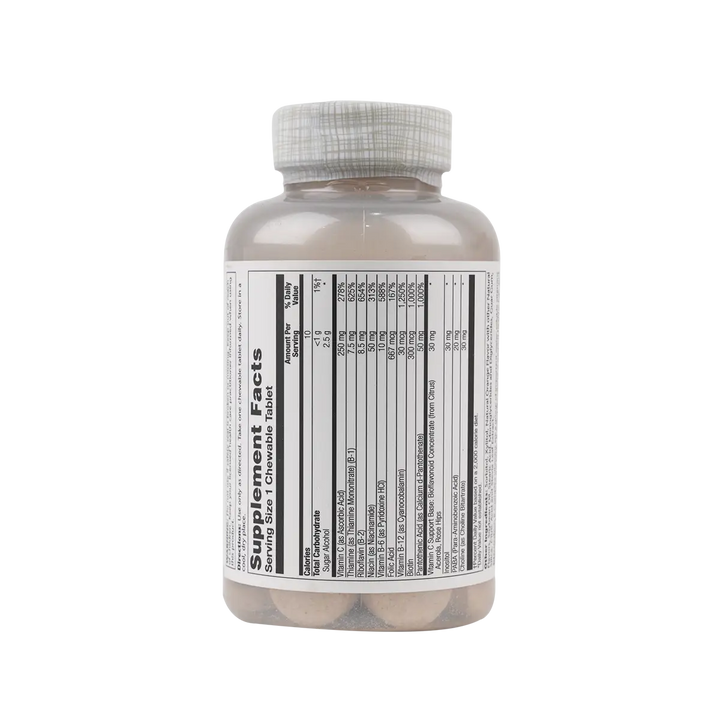 42128-Solaray B-Complex 250Mg 50 Chewables +1