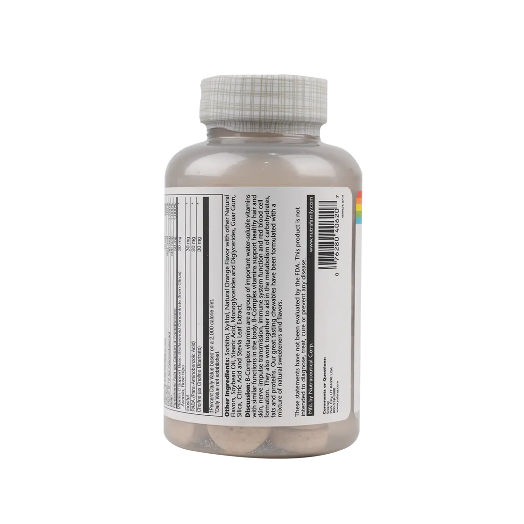42128-Solaray B-Complex 250Mg 50 Chewables +2