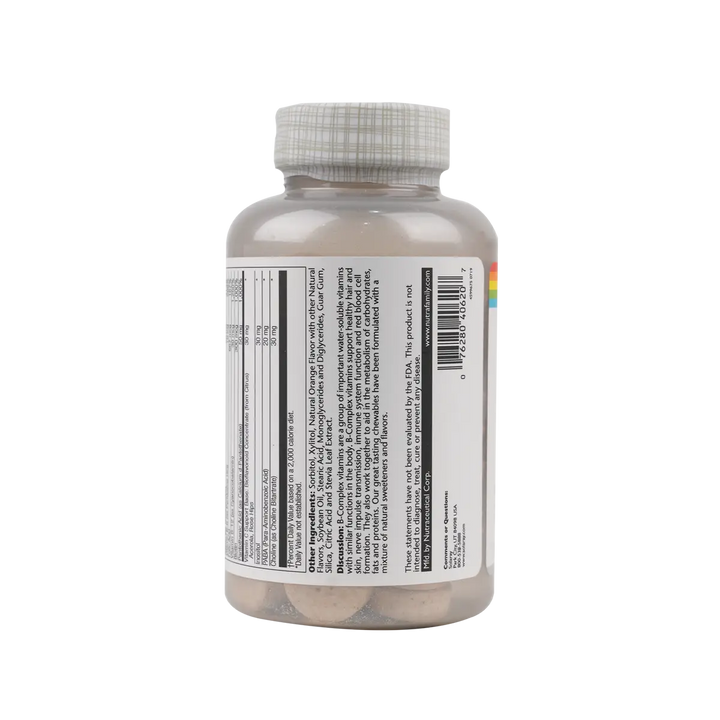 42128-Solaray B-Complex 250Mg 50 Chewables +2