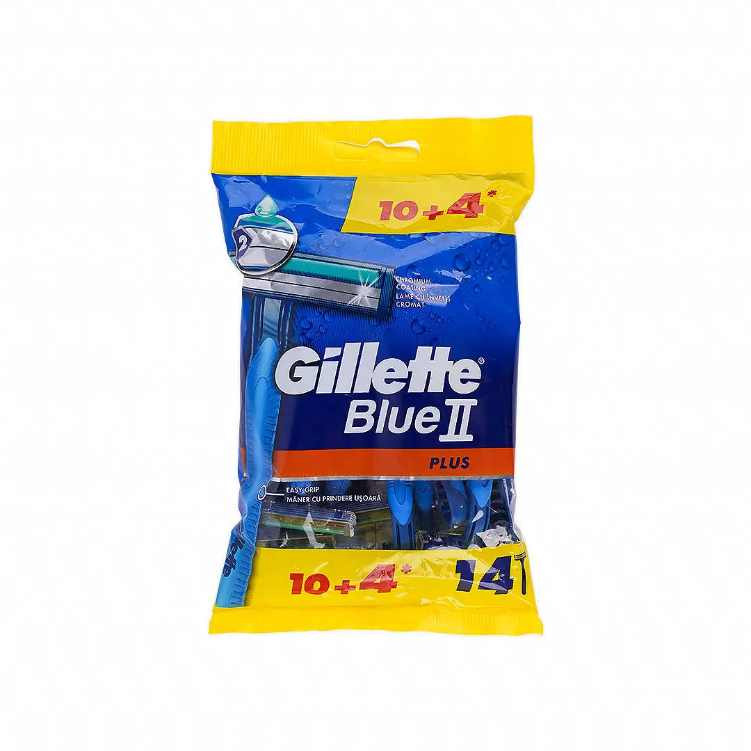 Gillette Blue 2 Plus 10+4Pcs-469965P