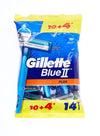 Gillette Blue 2 Plus 10 + 4Pcs-469965P