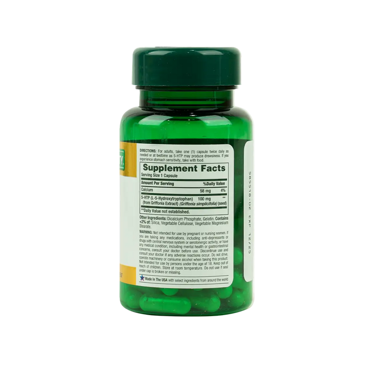 42248-NATURES BOUNTY 5-HTP 100MG 60CAP +1