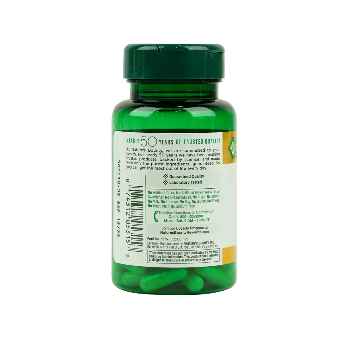 Natures Bounty 5-Htp 100Mg 60Cap