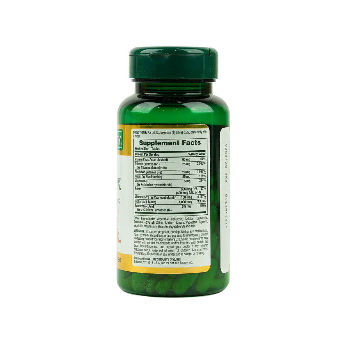 42249-NATURES BOUNTY SUPER B-COMPLEX 150 TAB +1