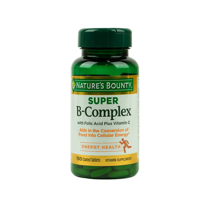 42249-NATURES BOUNTY SUPER B-COMPLEX 150 TAB