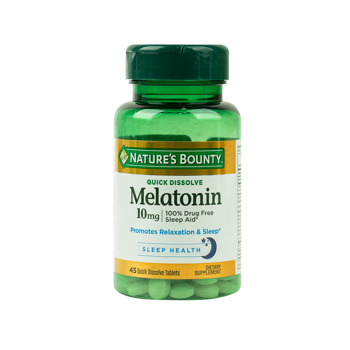 NATURES BOUNTY MELATONIN 10MG 45TAB