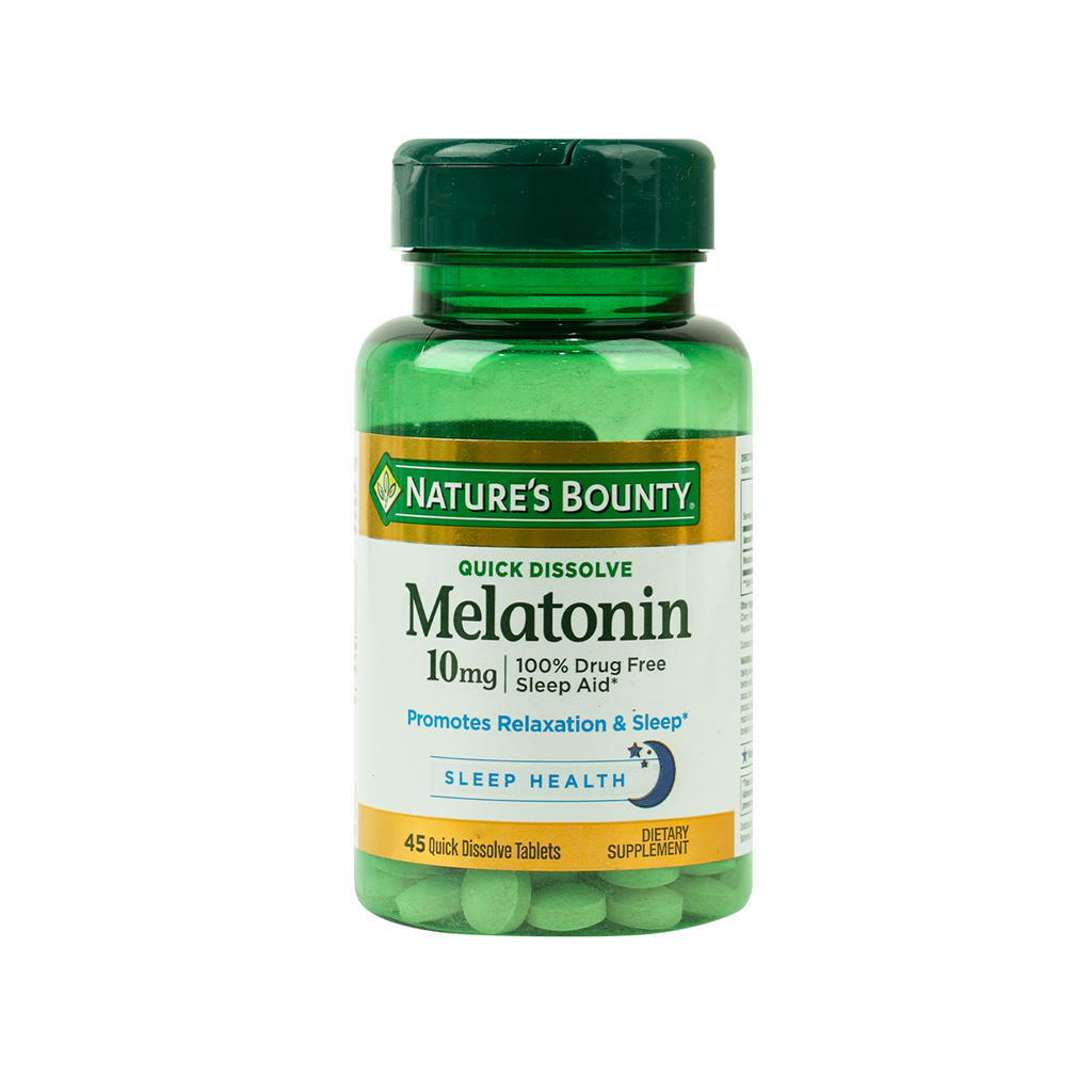 NATURES BOUNTY MELATONIN 10MG 45TAB