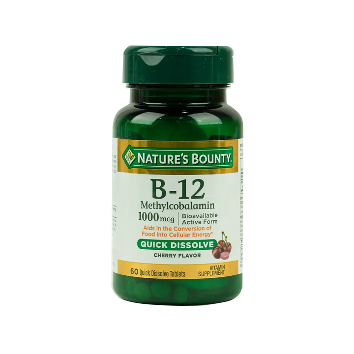 42252-NATURES BOUNTY B-12 1000MCG 60TAB