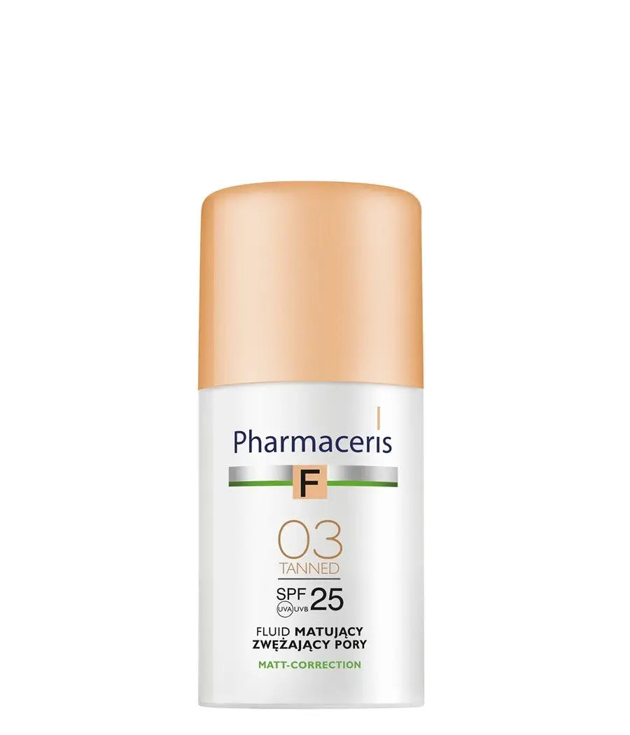 Pharmaceris SPF25 Mattifying Foundation Tanned 03