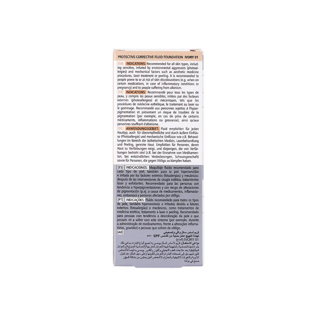 42283-Pharmaceris SPF50 Fulid Foundation Ivory 01 +6