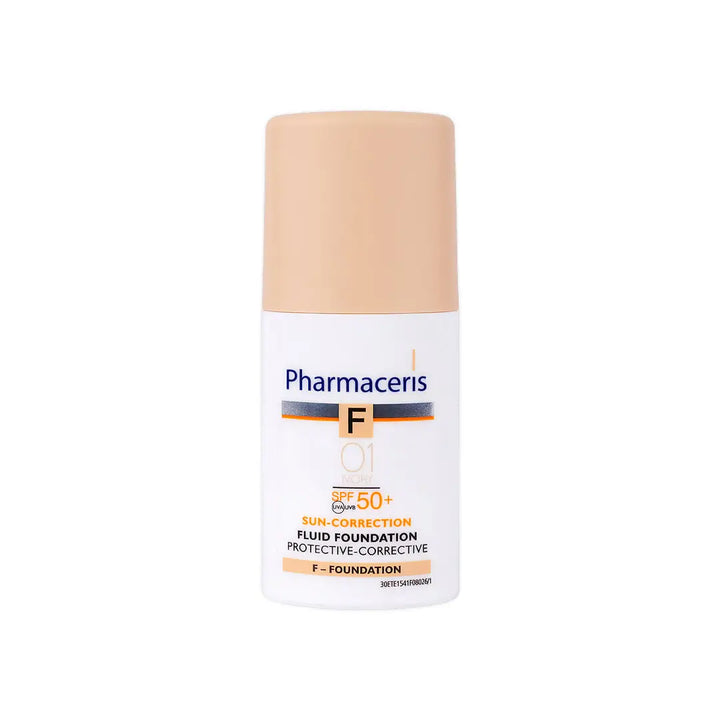 42283-Pharmaceris SPF50 Fulid Foundation Ivory 01