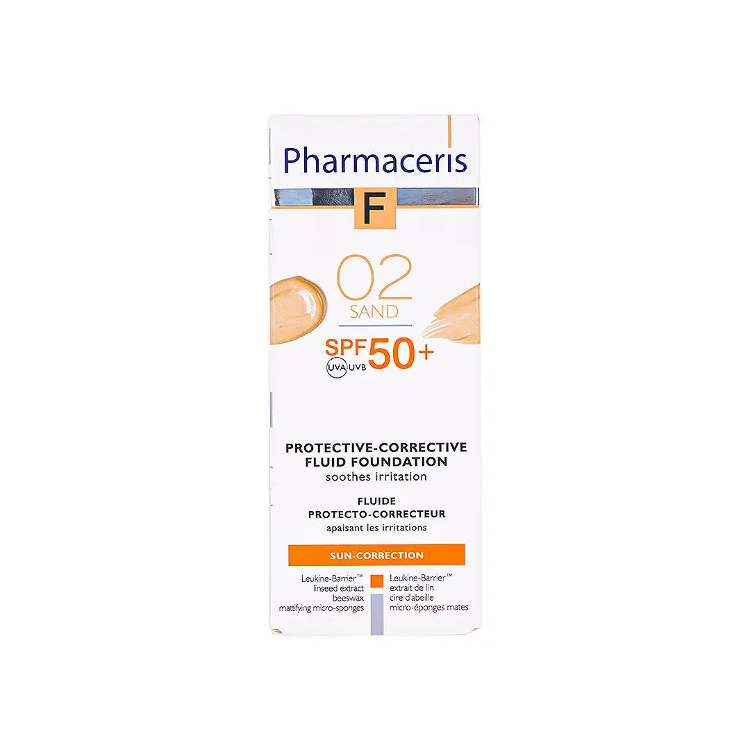 Pharmaceris SPF50 Fulid Foundation Sand 02