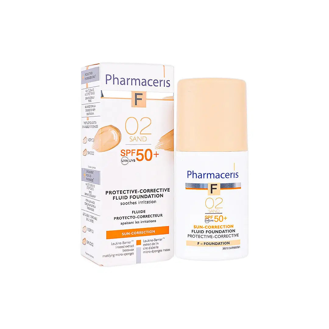 Pharmaceris SPF50 Fulid Foundation Sand 02