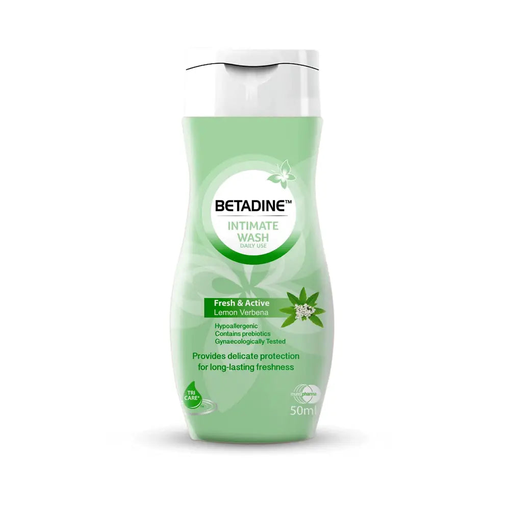 BETADINE INTIMATE WASH VERBENA 50ML - LEMON VERBENA