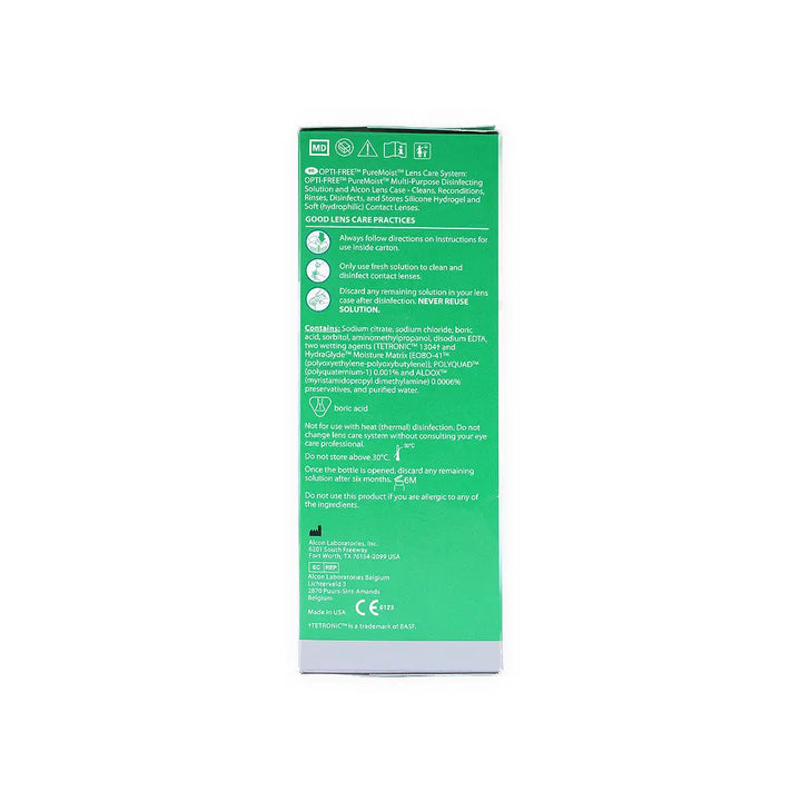 42443-Opti Free Pure Moist Lens Solution 300ml +1