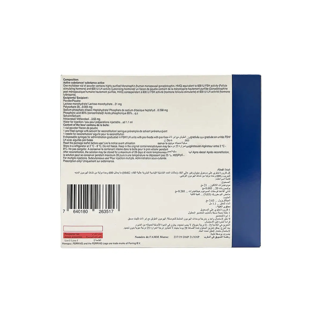 42446-Menopur 600 Iu Solution For Injection +1