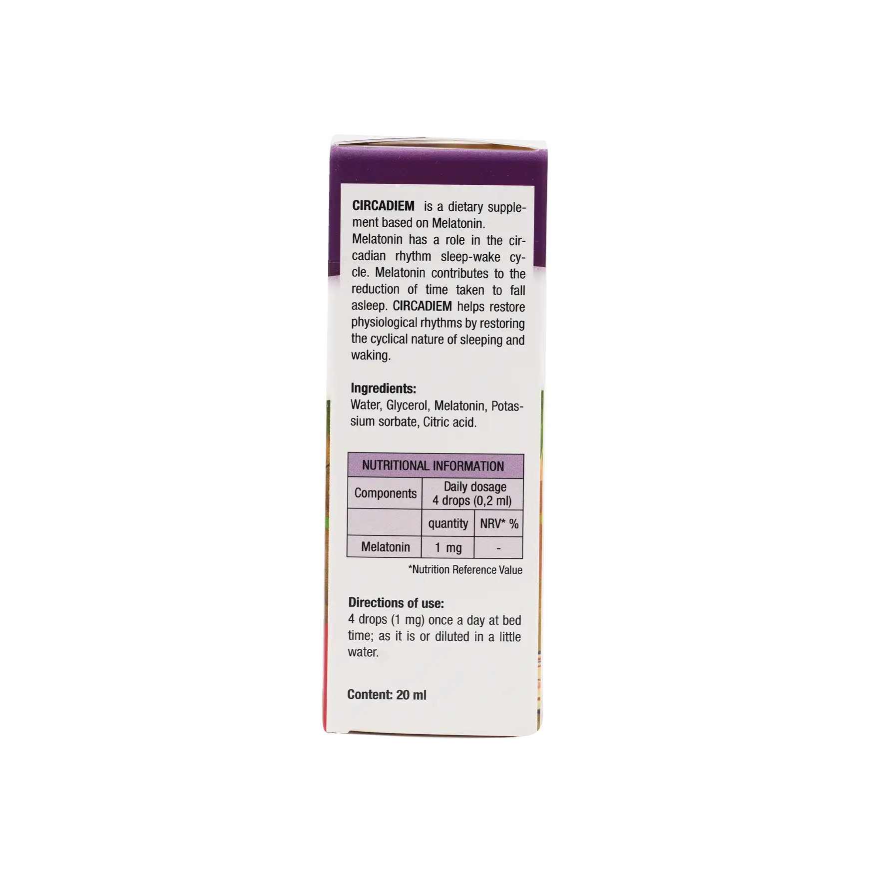 Circadiem Oral Liquid Drops 20Ml