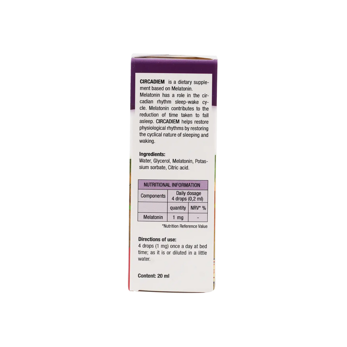 42451-Circadiem Oral Liquid Drops 20Ml +1