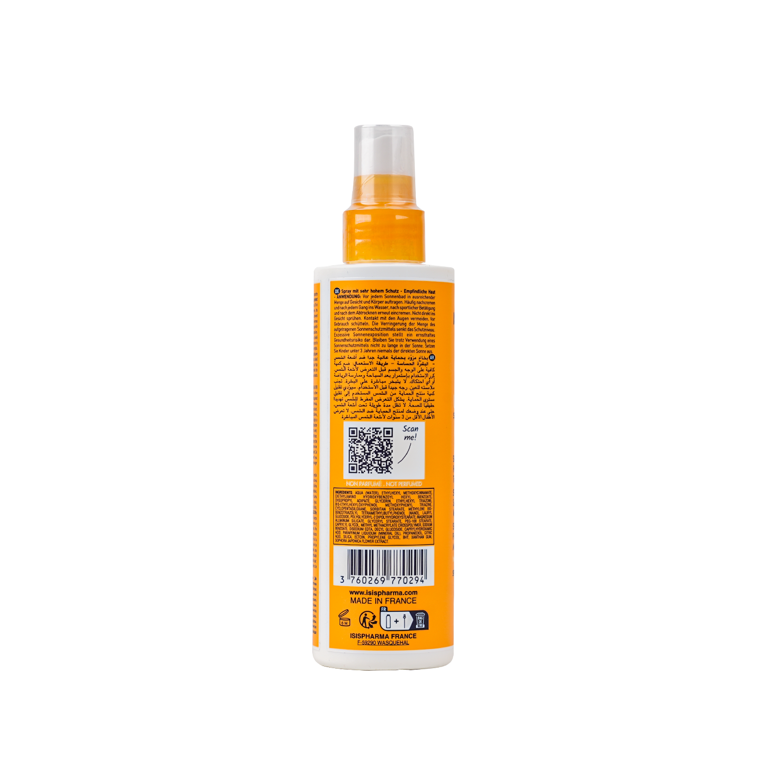 ISIS Uveblock Spf50+ Spray 200ml