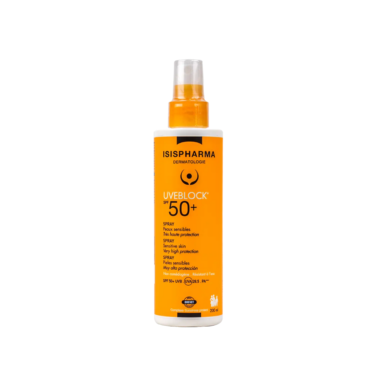 42474-ISIS Pharma UVeblock SPF50+ Spray 200ml